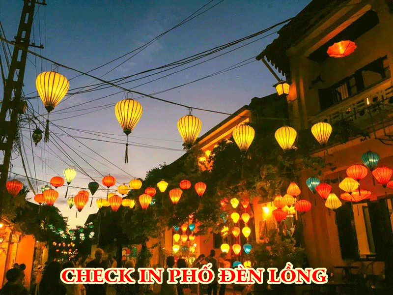 Checkin phố đ&egrave;n lồng